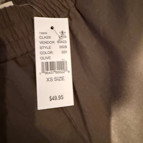 Pacsun La Hearts Linen Pull-On Baggy Cargo Pants - Picture 3 of 5